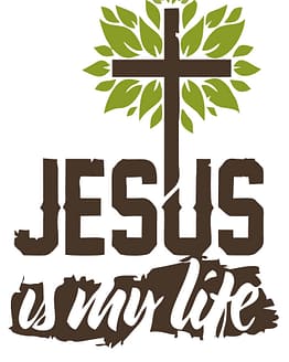 estampa camiseta evangélica Jesus is my life