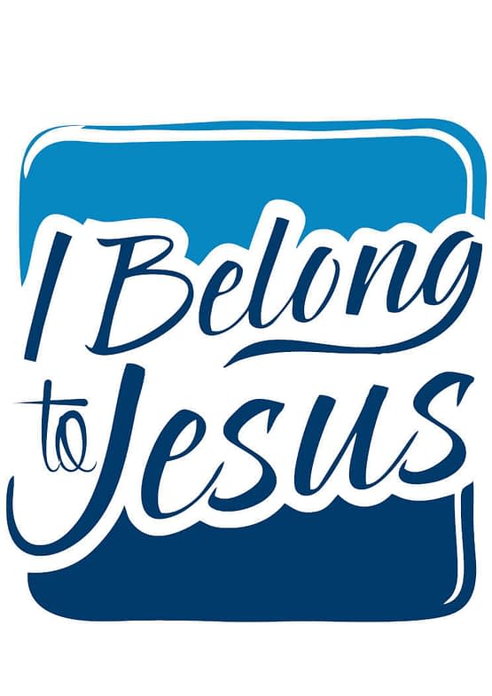 estampa camiseta evangélica I belong to Jesus