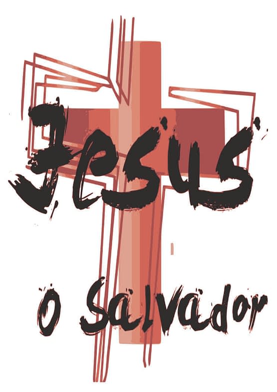 estampa camiseta evangélica Jesus o Salvador